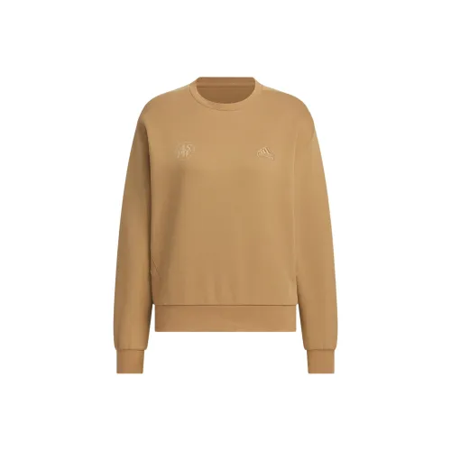 Adidas Lounge CREW SWEATSHIRT Женские Песочно-коричневый