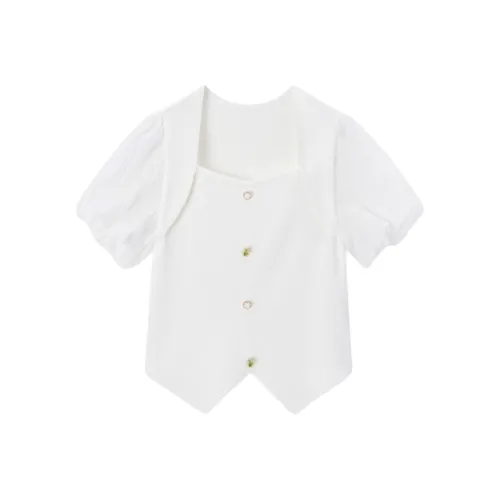 EICHITOO Трикотаж Женский Натуральный Белый