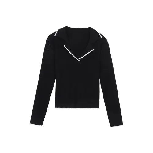 XINBANGBANG Трикотаж Женский Черный