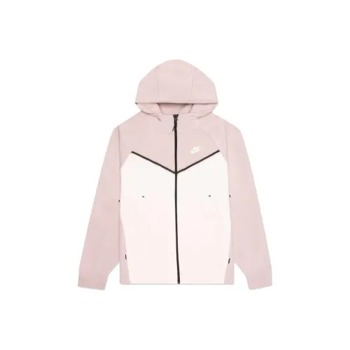 NIKE Розово-белый Женские Свитшоты