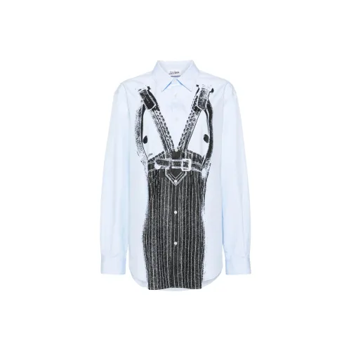 Jean Paul Gaultier Розовые/синие Женские Рубашки