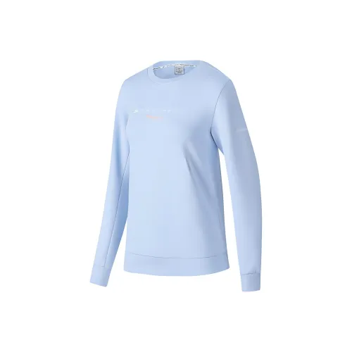 Skechers Лунный бело-синий Женские Свитшоты