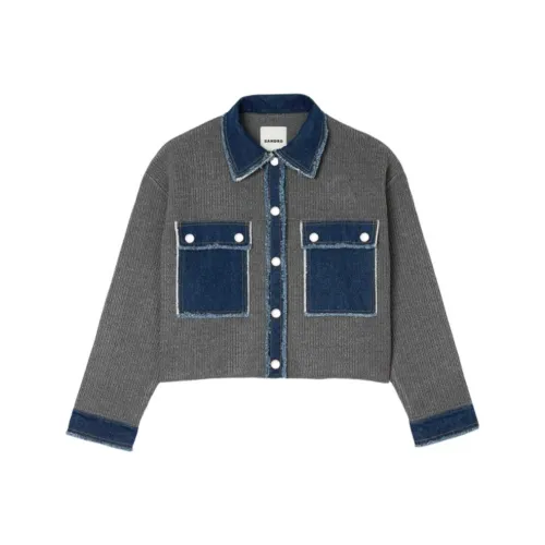 SANDRO Серый Женские Трикотаж