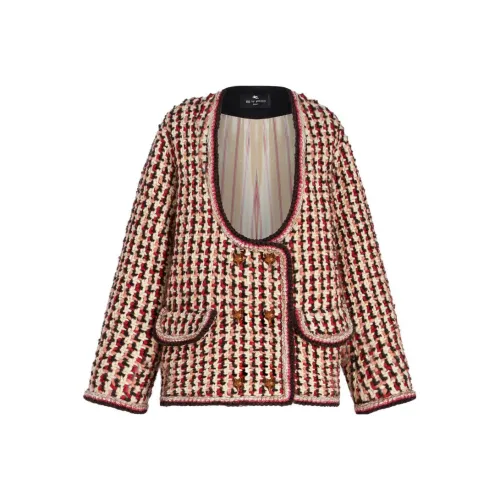 ETRO Красные Женские Куртки