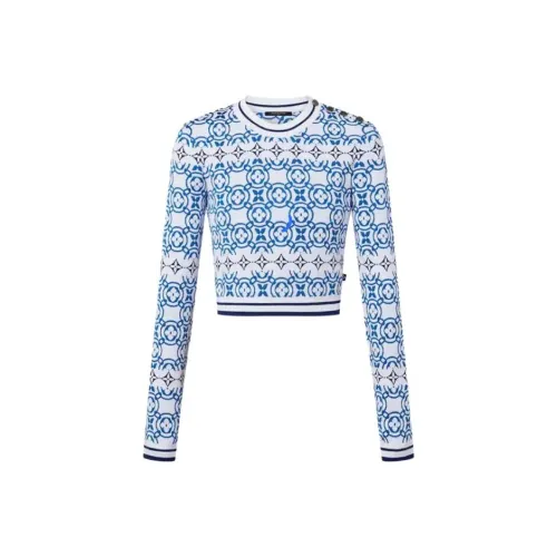 LOUIS VUITTON Трикотаж Женский Синий