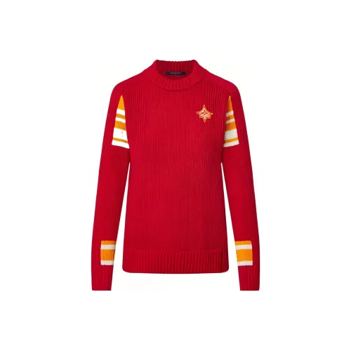 LOUIS VUITTON FW22 Свитер Женский Красный