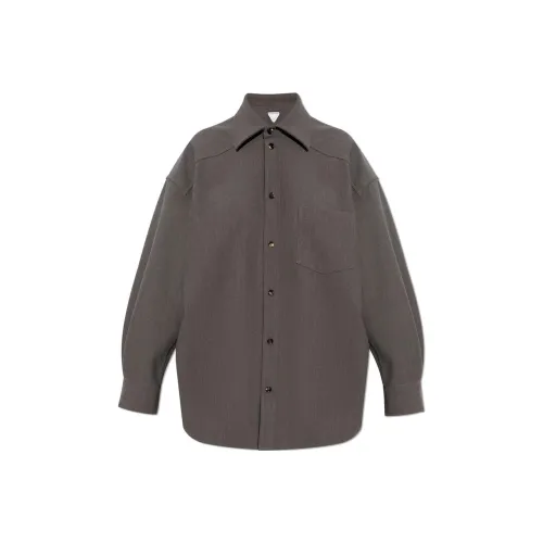 Bottega Veneta Рубашка Женская Серого цвета