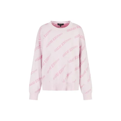 ARMANI EXCHANGE Розовые Женские Свитшоты