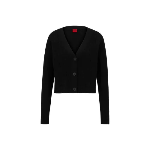 HUGO BOSS Черный Женский Трикотаж