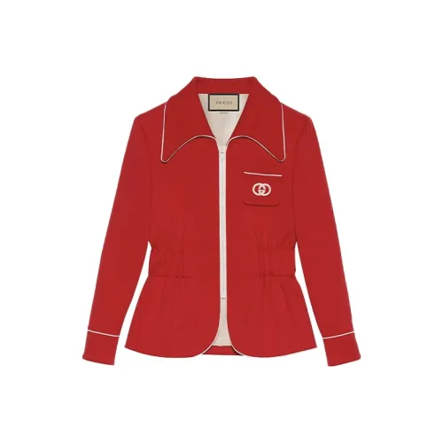 GUCCI SS21 Куртки и Пальто Женские Красные