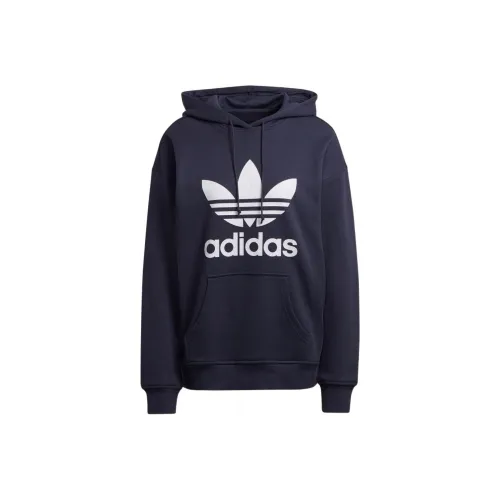 adidas originals Морской синий Женские Свитшоты