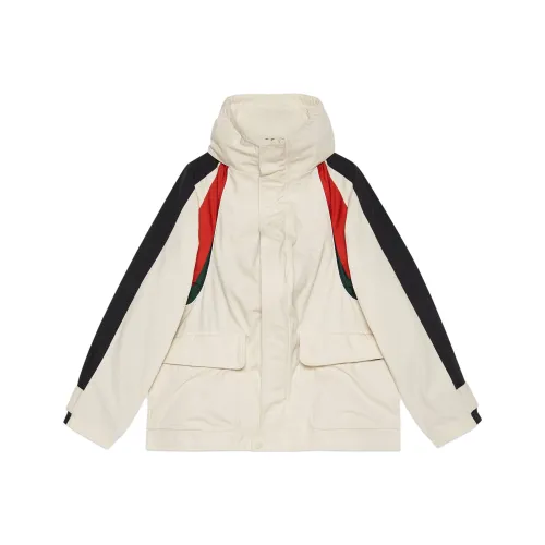 GUCCI The Hacker Project Куртки Пальто Женские Бежевый