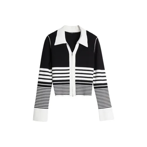 ELLE Трикотаж Женский Черный Белый