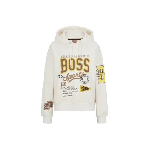 HUGO BOSS Белый Женские Свитшоты