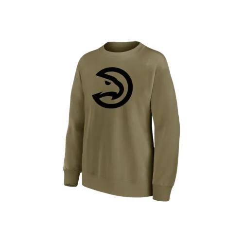 NBA Atlanta Hawks Fanatics Толстовка Женская Коричневая