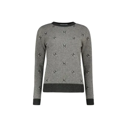 MaxMara Серый Женские Кашемировые Свитеры