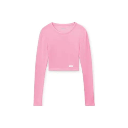 alexander wang Розовые Женские Футболки