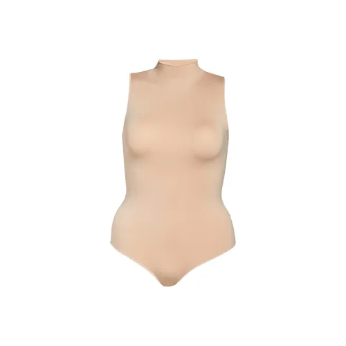 SKIMS Essential Средний воротник Без рукавов Комбинезон Женские Песчаниковый Песчаниковый