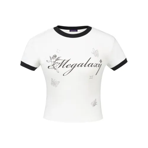 MEGALAXY Белые Женские Футболки