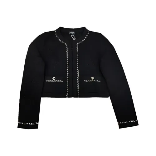 CHANEL Черный Женский Трикотаж