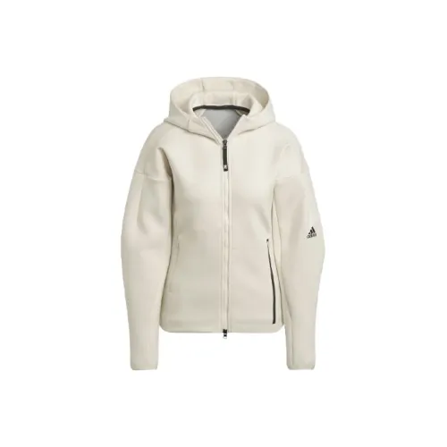 Adidas Z.N.E. Куртка Женская Желто-Белая