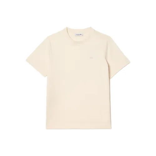 LACOSTE T-рубашка Женская Натуральный Белый