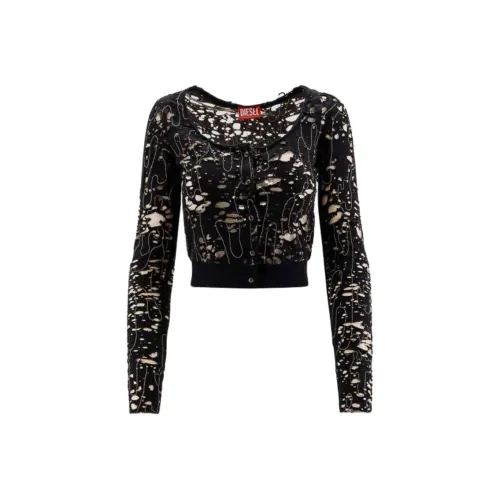 DIESEL Черные Женские Футболки