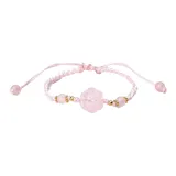Кошачья лапа браслет - розовый