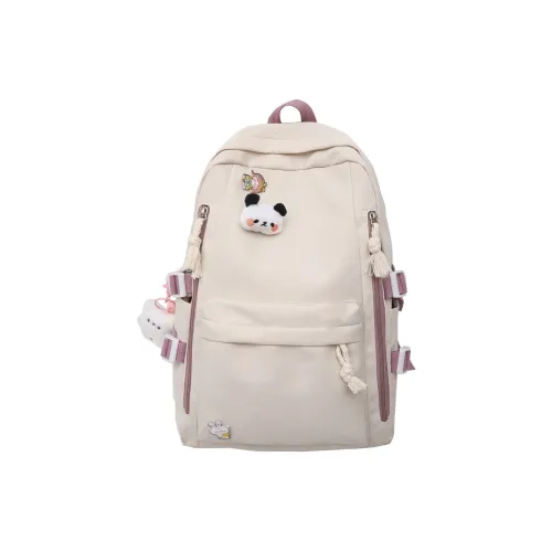 Single Warehouse Нейлон Рюкзак Стандартный Унисекс Белый Розовый Синий Зеленый Черный