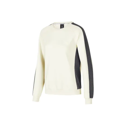 Skechers Basic Sports Series Толстовка Женская Кремовый Бежевый Белый