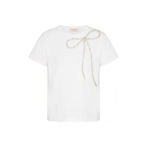 Valentino FW23 T-рубашка Женская Белая