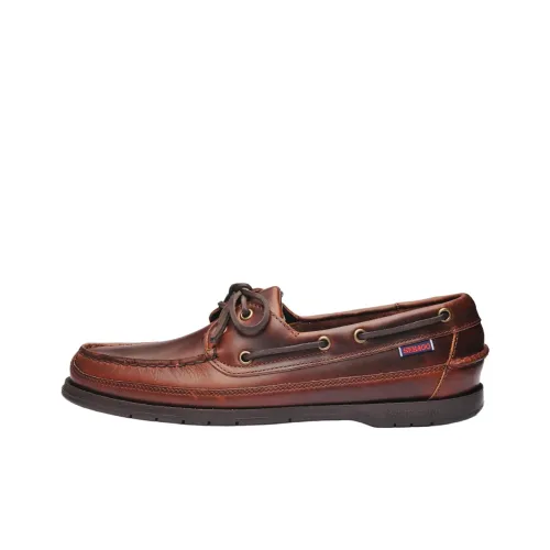 Sebago Мужские повседневные туфли Low Top Коричневый Мужской
