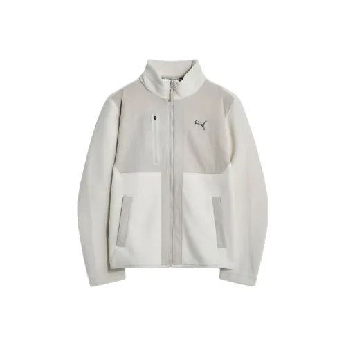 PUMA Active Fleece BD Jacket Women's Ivory