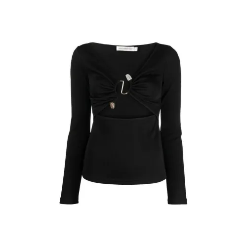 Christopher Esber T-Shirt Женская Черная