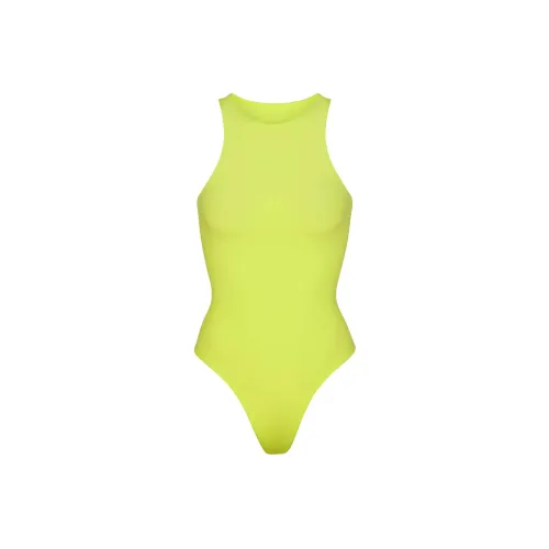 SKIMS FITS EVERYBODY Высокий воротник Комбинезон Женские DAFFODIL Нарцисс