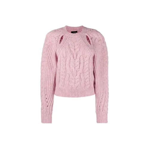 ISABEL MARANT Розовый Женские Кашемировые Свитеры