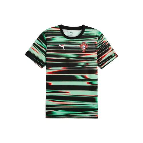 PUMA DRYCELL Футбол Джерси Мужской Черный Зеленый