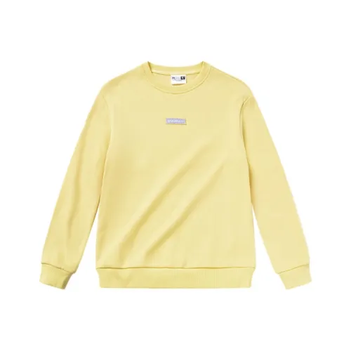 QIAODAN Желто-кремовый Женские Свитшоты