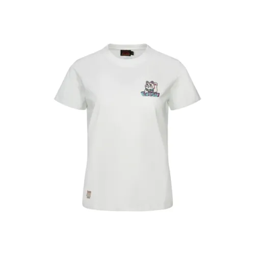 EVISU Белые Женские T-рубашки