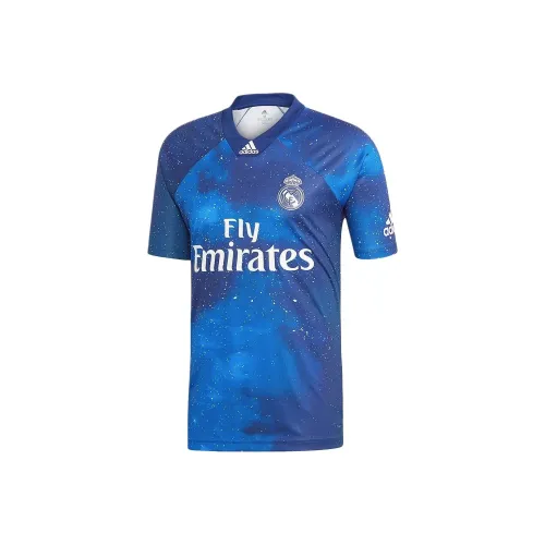 Adidas Real Madrid FLY Emirates Футбол Джерси Мужской Многоцветный