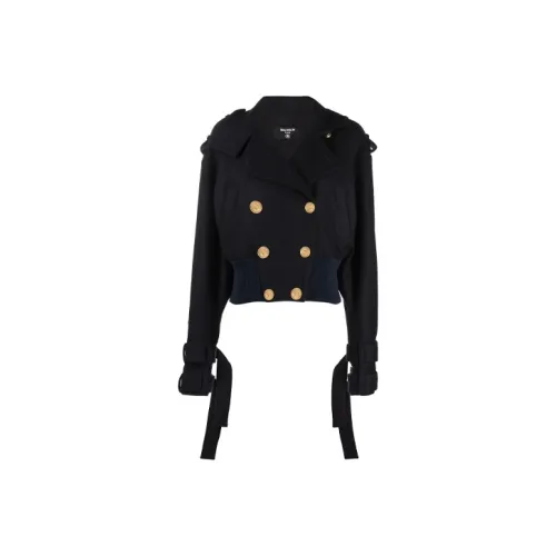 BALMAIN Черные Женские Куртки