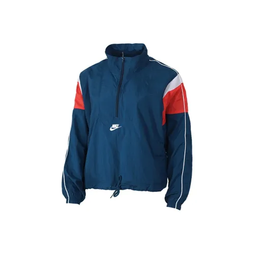 Nike Куртка Женская Фиолетовая Синяя