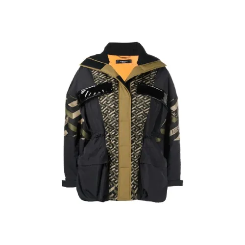 VERSACE Черные Женские Куртки