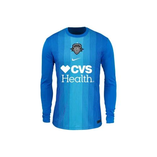 Nike WashingtonNWSL Футбол Джерси Мужской Балтийско-синий Кине-голубой