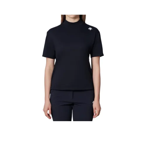 DESCENTE DSG COLLECTION GOLF Рубашка с оборванными плечами Женская