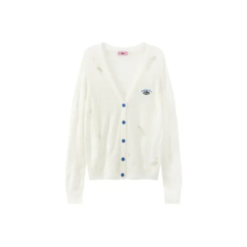 CHUU Белый Женский Трикотаж