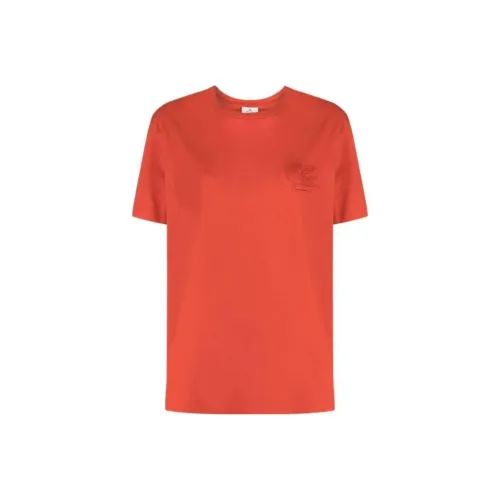 ETRO Женские рубашки T красного цвета