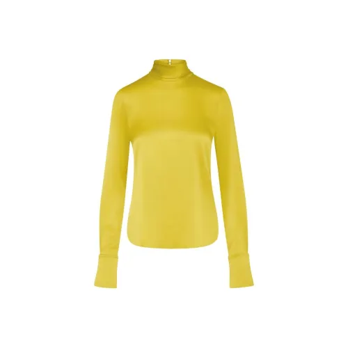 Oscar De La Renta SS24 Рубашка Женская Желтая