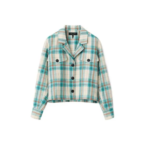 RAG&BONE Бирюзовые Женские Куртки