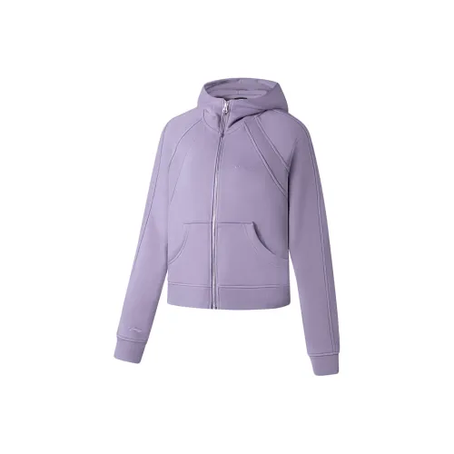 Лайнер Fitness Series Толстовка Женская Дымчатый Серый Розовый Фиолетовый